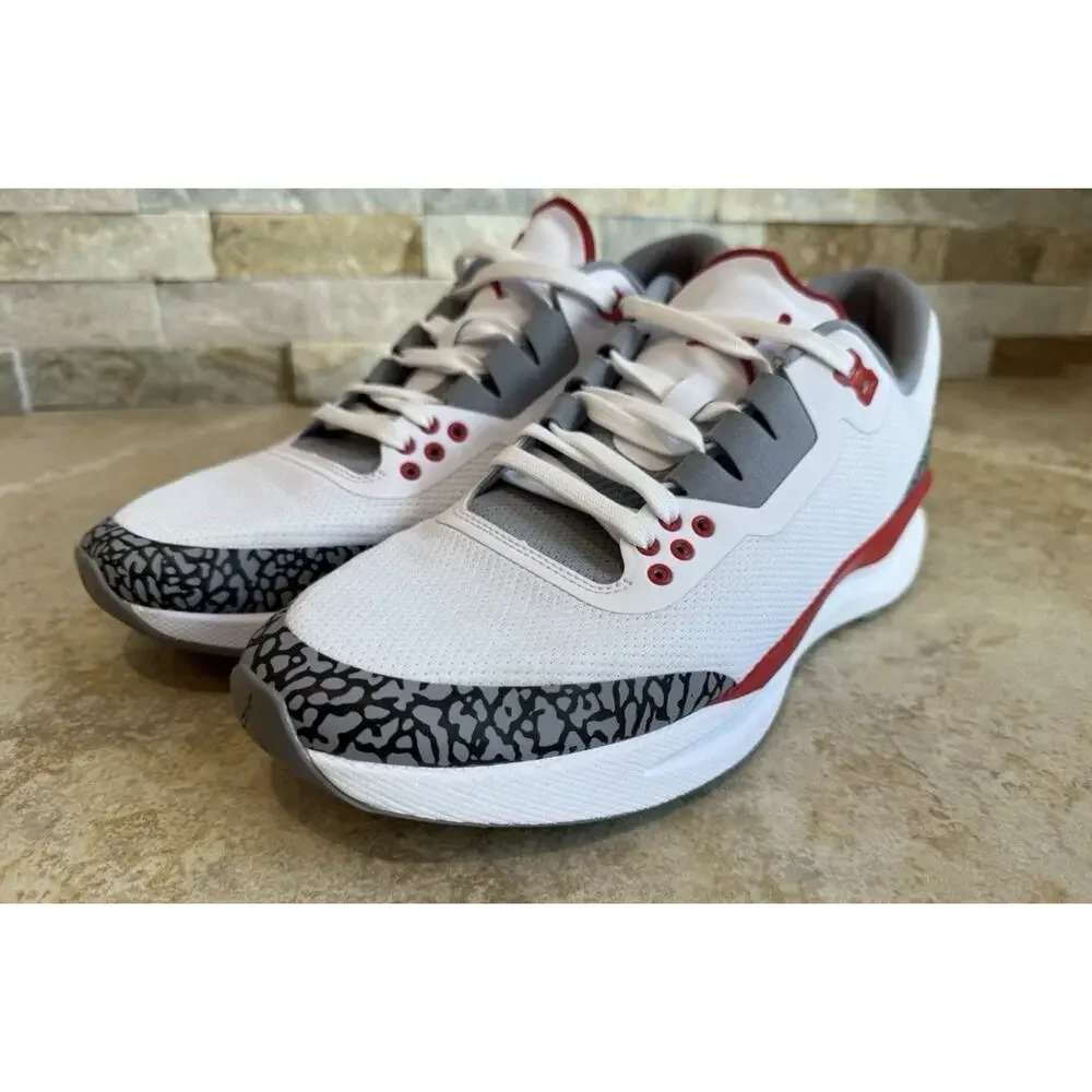 Nike Air Jordan Zoom Tenacity Katrina White Grey Shoes Mens 12 Fast Ship